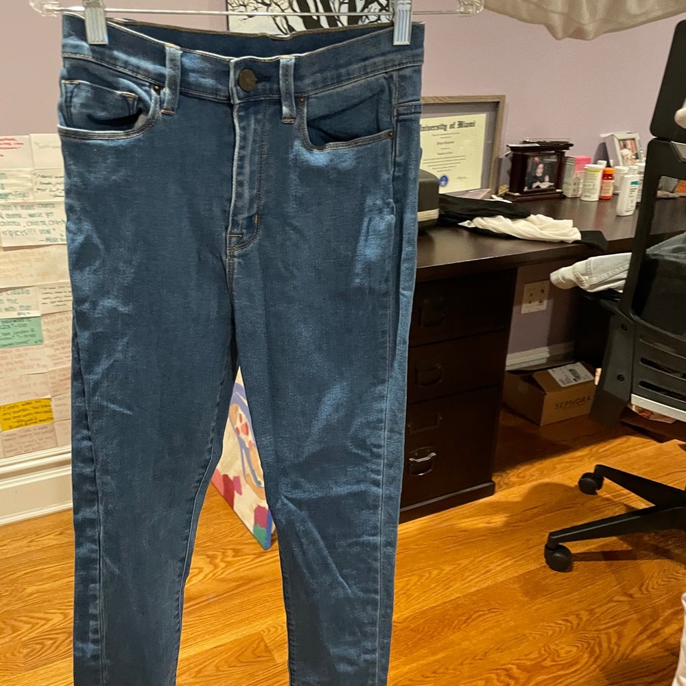 BDG twig super high rise blue jeans